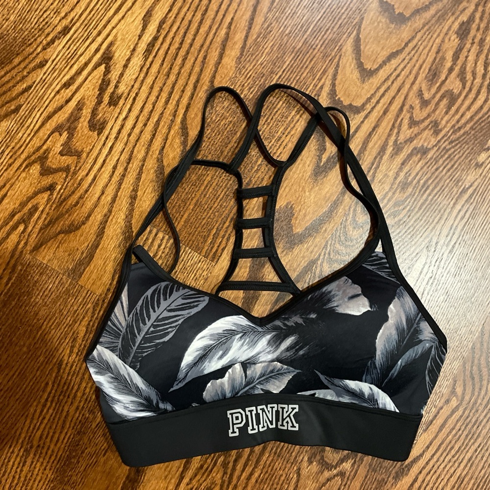 PINK Victoria's Secret Ultimate Bra - Black and White